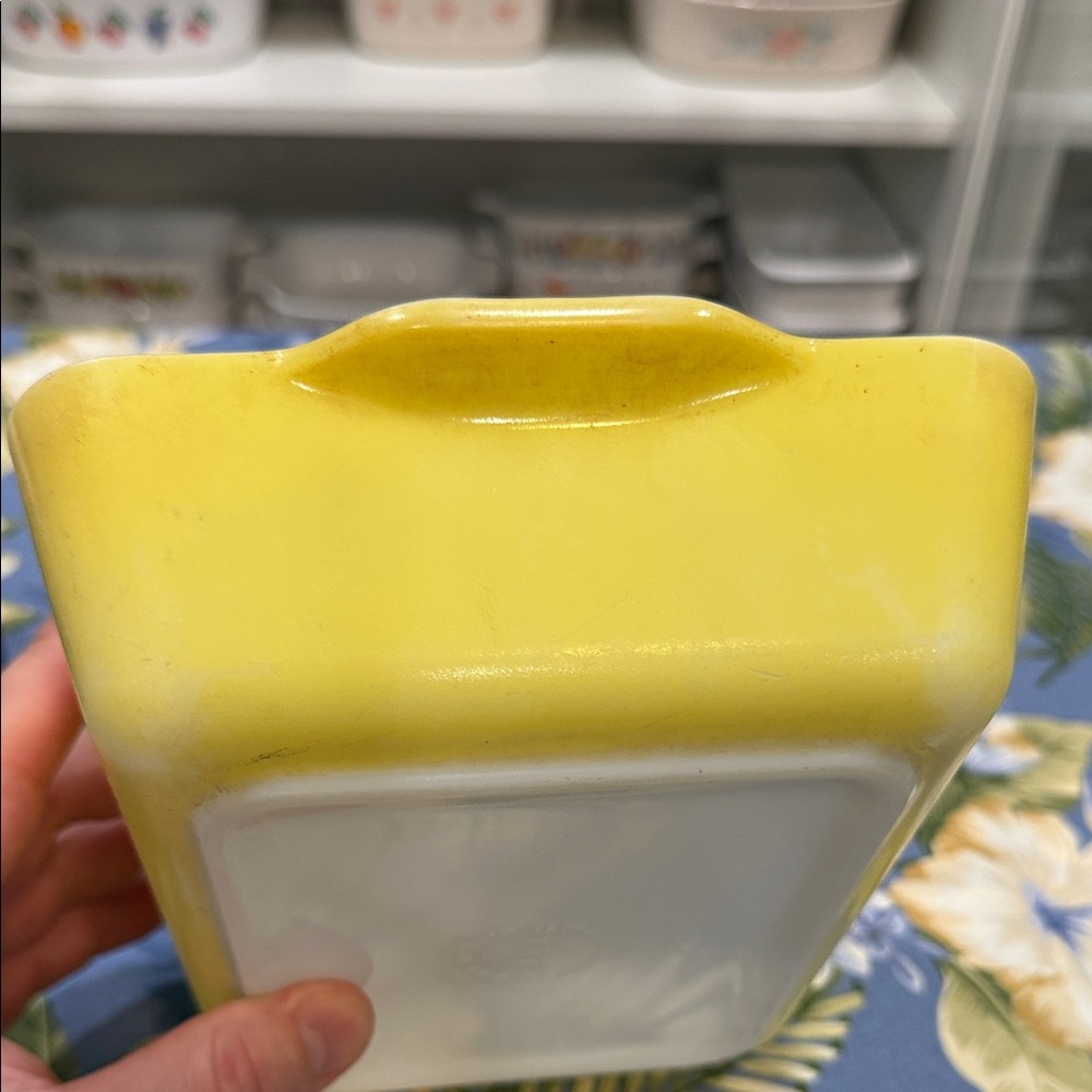 Pyrex Yellow Glass Baking Dish 503 - Picture 3 of 13